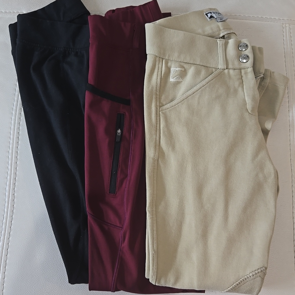 SOLD! Assorted Riding Breeches, Short/Petite XXS